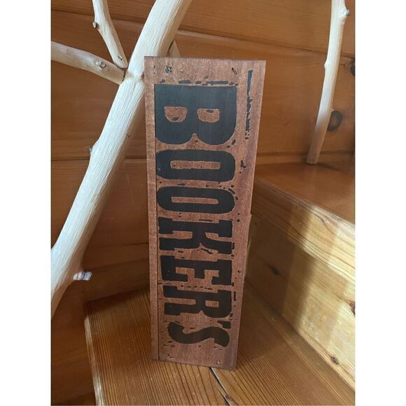 Booker's Bourbon Uncut & Unfiltered Small Batch Bourbon Series Wooden Box - Picture 2 of 3